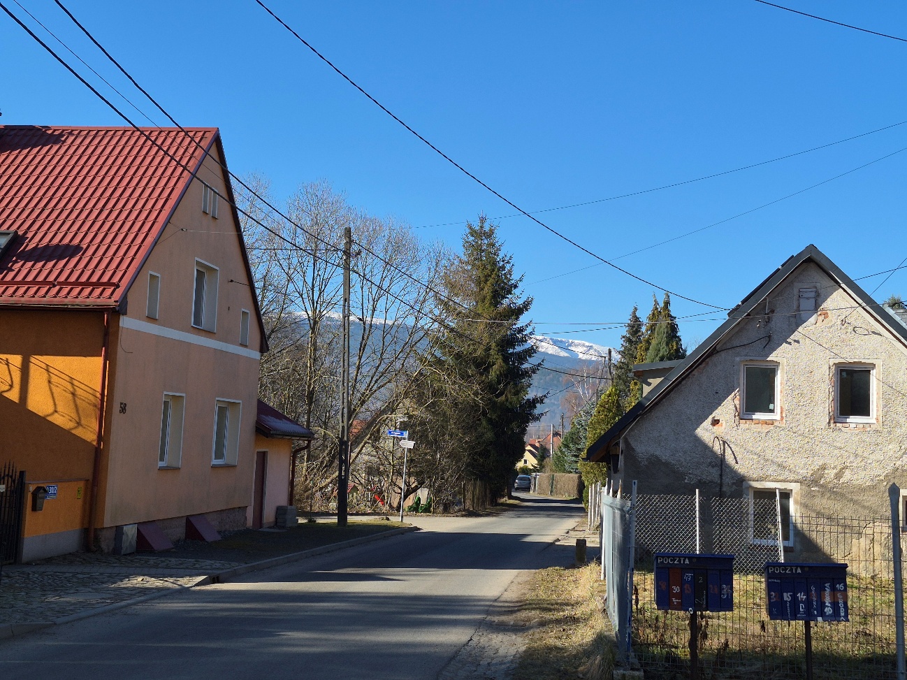 Widok wsi Marczyce